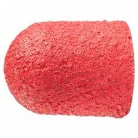 POLICAP abrasive cap PC cylindrical shape with radius end ceramic oxide grain dia. 13x17 mm CO-COOL120 for stainless steel