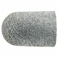 POLICAP abrasive cap PC cylindrical shape with radius end SiC dia. 16x26 mm SIC-COOL150 for aluminium