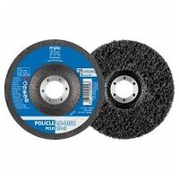 POLICLEAN PCLD non-woven cleaning fabric dia. 125x13 mm hole dia. 22.3 mm for coarse cleaning work