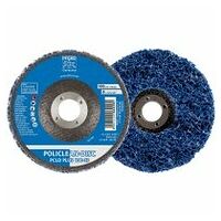 POLICLEAN PLUS PCLD non-woven cleaning fabric dia. 100x13 mm hole dia. 16 mm for coarse cleaning work