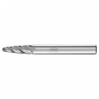 Hartmetall Hochleistungsfrässtift ALU Rundbogen RBF Ø 06x18mm Schaft-Ø 6mm für Alu/NE Metalle