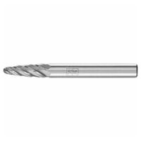 Hartmetall Hochleistungsfrässtift CAST Rundbogen RBF Ø 06x18 mm Schaft-Ø 6 mm für Gußeisen