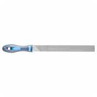 PLUS file with handle hand 250mm special cut helps to prevent the file from clogging