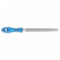 Machinist's file with handle half-round pointed 250 mm cut 2 general for roughing and finishing