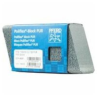 Poliflex Schleifblock 30x60x115 mm Bindung PUR SIC120 für Feinschliff und Finish