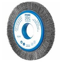 COMPOSITE wheel brush RBUP dia. 150x13x50.8 mm hole ceramic filament dia. 1.10 mm grit 80 stationary
