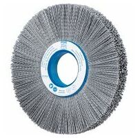 COMPOSITE FLEX wheel brush RBUP dia. 200x25x50.8 mm hole SiC filament dia. 1.00 mm grit 120 stationary