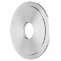 Brida de fijación para discos de vellón POLINOX PNK con agujero Ø 76,2 mm reducción a agujero Ø 25,4 mm