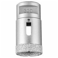 Dry diamond drill bit DCD FL dia. 32 mm M14 PSF for tiles (angle grinder)