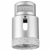 Dry diamond drill bit DCD FL dia. 38 mm M14 PSF for tiles (angle grinder)