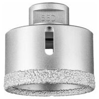 Dry diamond drill bit DCD FL dia. 65 mm M14 PSF for tiles (angle grinder)