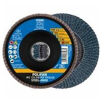 POLIFAN disk PFC 125 mm X-lock kónický Z40 Uni. Line PSF STEELOX ocel / nerezová ocel