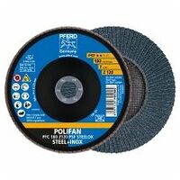 Kotouč POLIFAN PFC 180x222,23 mm kónický Z120 univ. Řada PSF STEELOX ocel/nerezová ocel