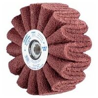 POLINOX non-woven unmounted grinding wheel PNG dia. 125x50 mm thread M14 A280 for fine grinding and finishing