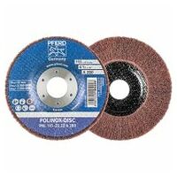 POLINOX non-woven fibre-backing disc PNL dia. 115 mm centre hole dia. 22.23 mm A280 for fine grinding and finishing