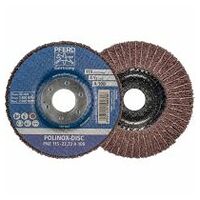 POLINOX non-woven fibre-backing disc PNZ dia. 115 mm centre hole dia. 22.23 mm A100 for fine grinding and finishing