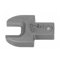 DUO-LOCK plug-in adaptor for torque wrench