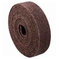 POLINOX non-woven shop roll VBR 100 mm x 10 m aluminium oxide A100 for fine grinding and finishing