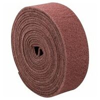 POLINOX non-woven shop roll VBR 100 mm x 10 m aluminium oxide A280 for fine grinding and finishing
