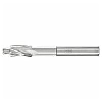 HSS flat countersink with guide pin DIN 373 dia. 10.0 mm shank dia. 8 mm medium for through hole