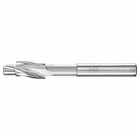 HSS flat countersink with guide pin DIN 373 dia. 11.0 mm shank dia. 8 mm fine for through hole