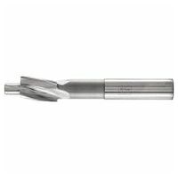 HSS flat countersink with guide pin DIN 373 dia. 15.0 mm shank dia. 12 mm for tapping hole