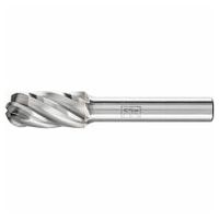 Hartmetall Hochleistungsfrässtift ALU Walzenrund WRC Ø 12x25mm Schaft-Ø 8mm für Alu/NE Metalle