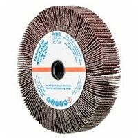 Roue abrasive à lamelles pour meuleuse d’angle FR WS Ø 115x20 mm 5/8-11 A40, application universelle