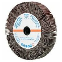 Roue abrasive à lamelles pour meuleuse d’angle FR WS Ø 115x20 mm 5/8-11 A60, application universelle