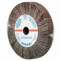 Roue abrasive à lamelles pour meuleuse d’angle FR WS Ø 125x20 mm 5/8-11 A120, application universelle