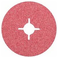 Ceramic oxide grain fibre disc dia. 115 mm CO24 for maximum stock removal on steel