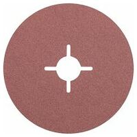 Aluminium oxide fibre disc dia. 125 mm A120 for general use