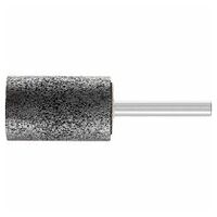 INOX EDGE mounted point cylindrical dia. 25x40 mm shank dia. 6 mm A30 for stainless steel
