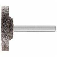 Punta de desbaste INOX cilíndrica Ø 40x6 mm, mango Ø 6 mm A60 para acero inoxidable