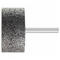 INOX EDGE mounted point cylindrical dia. 50x25 mm shank dia. 6 mm A24 for stainless steel
