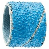 Zirkon abrasive spiral band GSB cylindrical dia. 22x20mm Z-COOL50 for cool grinding on stainless steel