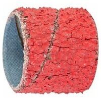 Manchon abrasif à grain céramique GSB cylindrique Ø 25x25 mm CO-COOL36 pour un enlèvement de matière maximal sur l'acier inoxydable