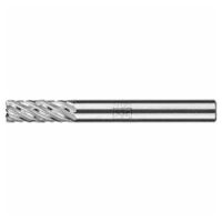 Hartmetall Hochleistungsfrässtift ALLROUND Zylinder ZYAS stirn Ø 06x16mm Schaft-Ø 6mm universal grob