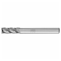 Hartmetall Hochleistungsfrässtift ALU Zylinder ZYAS stirn Ø 06x16 mm Schaft-Ø 6 mm Alu/NE Metal