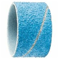 Zirkon abrasive spiral band GSB cylindrical dia. 45x30mm Z-COOL50 for cool grinding on stainless steel