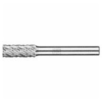 Hartmetall Hochleistungsfrässtift ALLROUND Zylinder ZYAS stirn Ø 08x20mm Schaft-Ø 6mm universal grob