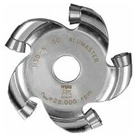 High-performance milling disc ALUMASTER dia. 49 mm for angle/straight grinders work on aluminium