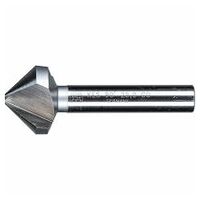 HSSE Co5 conical and deburring countersink 90 ° dia. 25 mm shank dia. 10 mm DIN 335 C