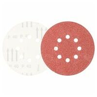 universal aluminium oxide hook-and-loop-backed abrasive disc KSS dia. 150 A40 8 extraction holes for eccentric orbital sanders