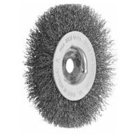 Brosse circulaire 1 rangée fil INOX 0,30 mm