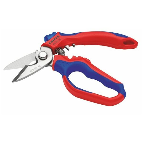 Simply buy Electrician's scissors with 2-component grip and wire