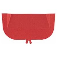 Steckplättchen, rot