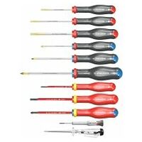 Screwdriver PROTWIST® set, 11 pieces