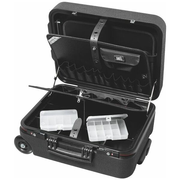 Service tool case of HDPE wheeled