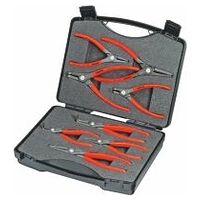 Precision circlip pliers set for internal and external circlips 8